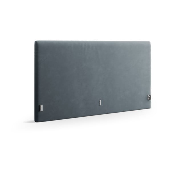 Világoskék kárpitozott ágytámla 170,5x100 cm Remo – Micadoni 