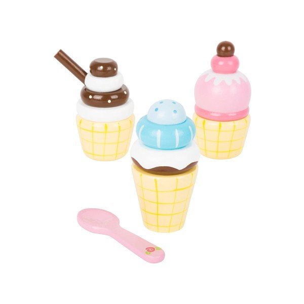 Cream Cone játék fagylaltozó szett fából - Legler-image-2