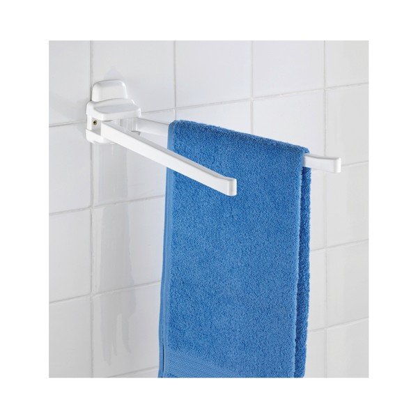 Pure fehér 2 ágú fali kéztörlőtartó - Wenko-image-1