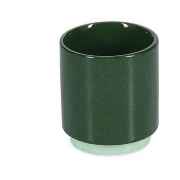 Sötétzöld kőedény eszpresszó csésze 130 ml Duo – ONA