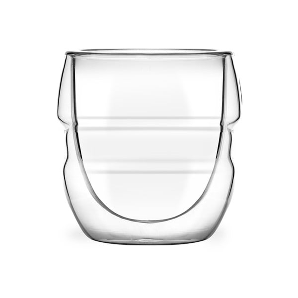 Üveg eszpresszó-duplafalú csésze szett 2 db-os 70 ml Sferico – Vialli Design-image-2