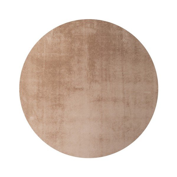 Bézs mosható kerek szőnyeg ø 80 cm Joy – Ayyildiz Carpets