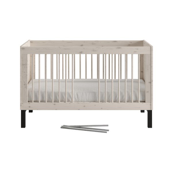 Fehér babaágy 70x140 cm Country – Pinio-image-3