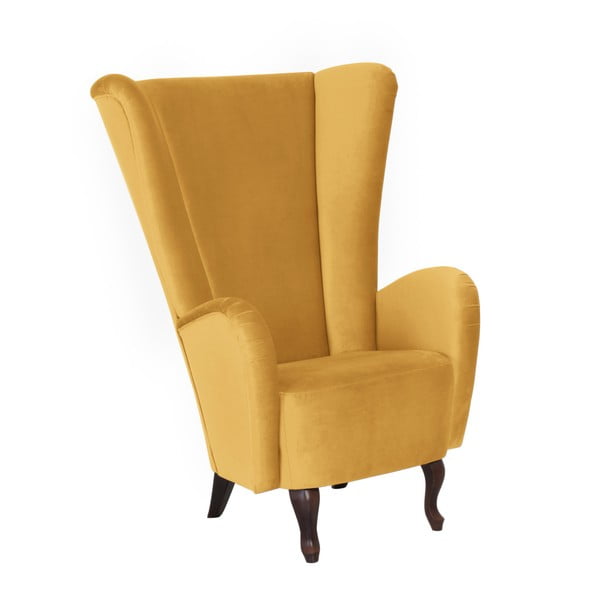Aurora Velvet sárga fotel - Max Winzer