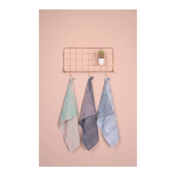 Open Grid rézszínű fém fali rendszerező - PT LIVING-image-4