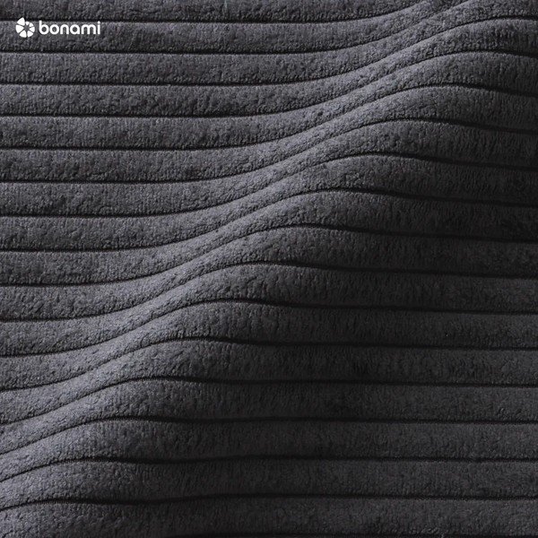 Antracitszürke kárpitozott egyszemélyes ágy ágyrács nélkül 120x200 cm Mattis – Meise Möbel-image-4