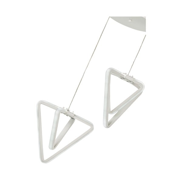 Fehér fém LED függőlámpa ø 20 cm Baris – Squid Lighting-image-3