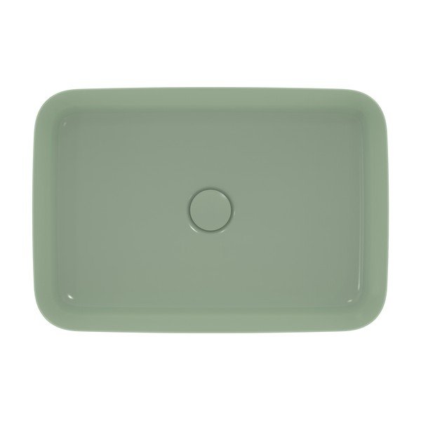 Zöld kerámia mosdókagyló 55x38 cm Ipalyss – Ideal Standard-image-2