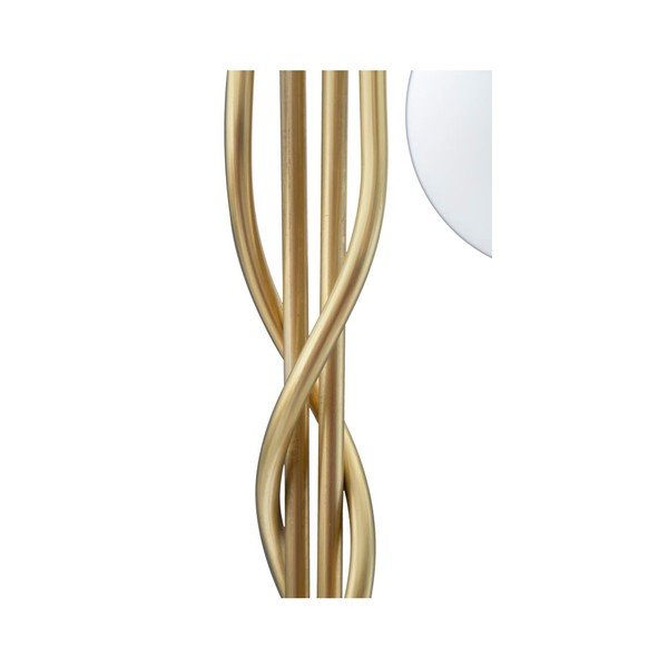 Fehér-aranyszínű állólámpa üveg búrával (magasság 176 cm) Glamy – Mauro Ferretti-image-4