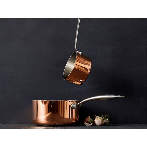 Rozsdamentes acél-réz lábas 400 ml – Blomsterbergs-image-2