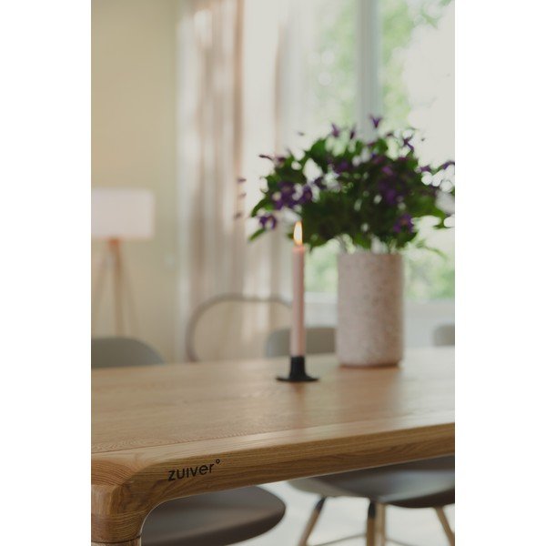 Étkezőasztal tölgyfa dekorral 90x160 cm Storm – Zuiver-image-1