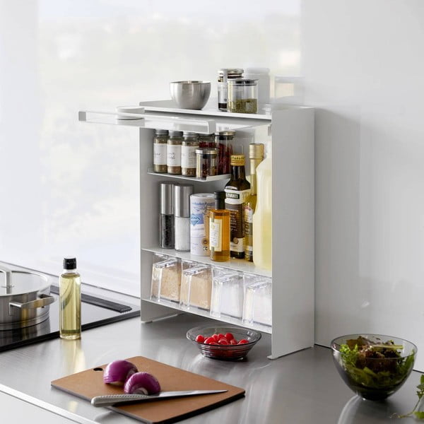 Fém fűszertartó állvány Tower – YAMAZAKI-image-2