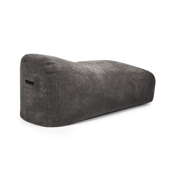 Zöld kordbársony babzsákfotel Snug 130 – SLOWDOWN-image-4