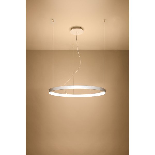 Ganica fehér függőlámpa, ø 80 cm - Sollux-image-2