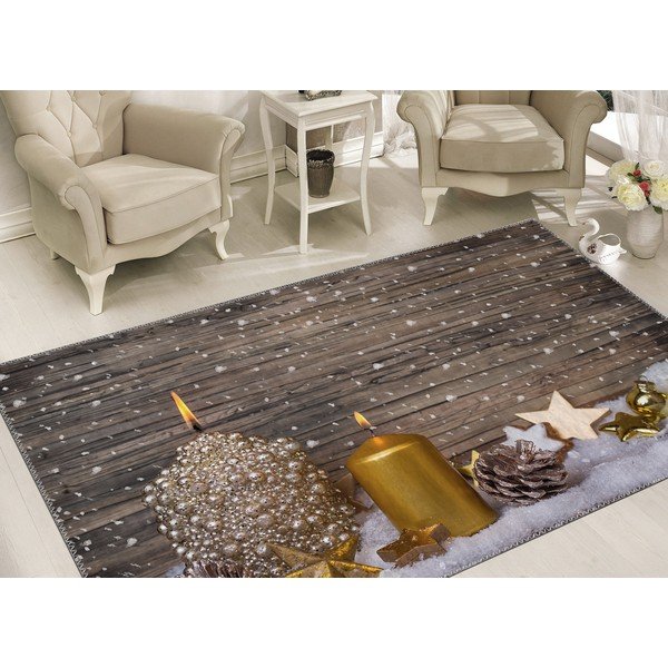 Christmas Period Golden Rustic szőnyeg, 50 x 80 cm - Vitaus-image-1
