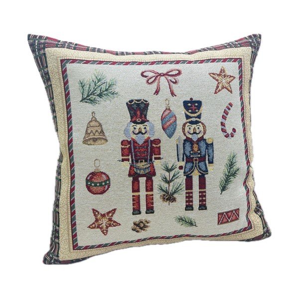 Párnahuzat karácsonyi mintával 45x45 cm Toy Soldier – Bizzotto