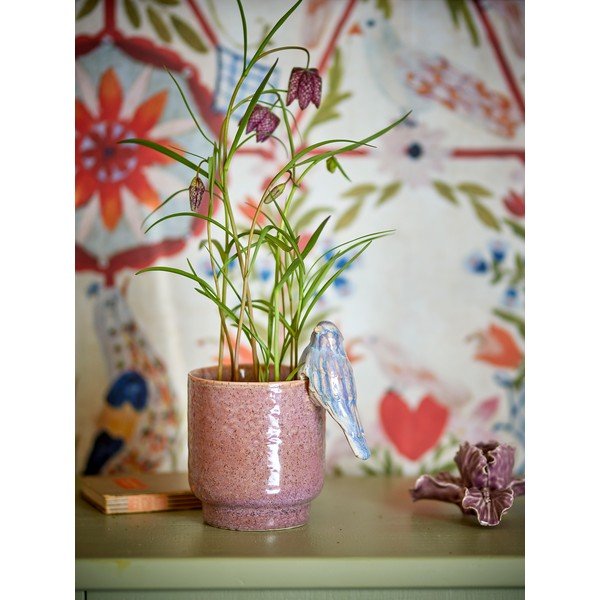 Kőedény kézzel festett kaspó ø 11 cm Larky – Bloomingville-image-1