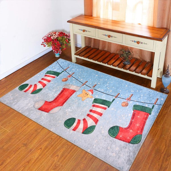 Christmas Socks futószőnyeg, 80 x 200 cm - Vitaus