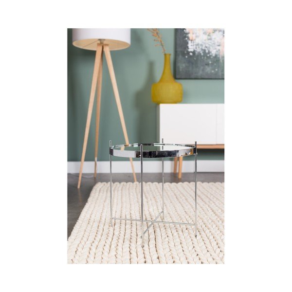 Cupid ezüstszínű tárolóasztal - Zuiver-image-1