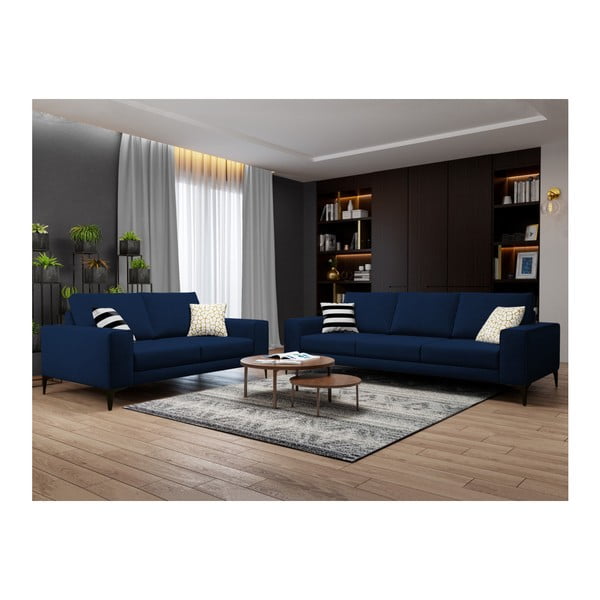Lugano sötétkék kanapé, 239 cm - Cosmopolitan Design-image-4