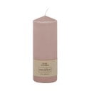 Top púder rózsaszín gyertya, égési idő 50 óra - Rustic candles by Ego dekor