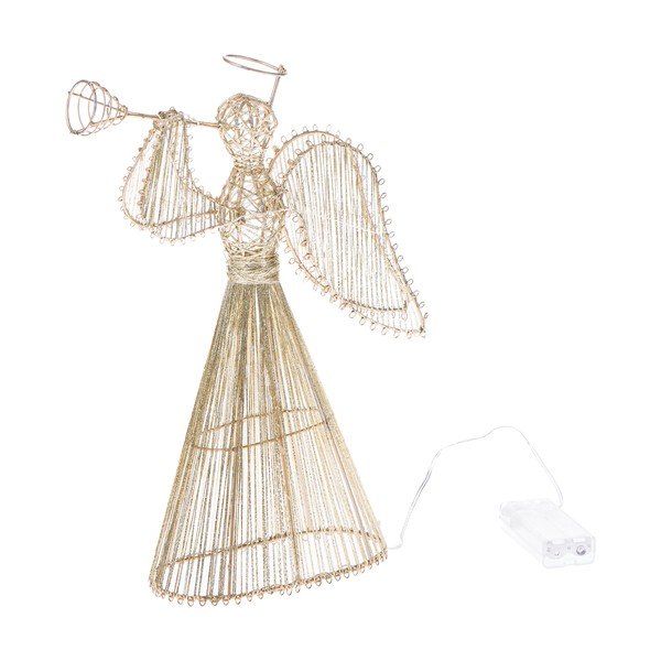 Aranyszínű elemmel működő fénydekoráció Angel – Dakls