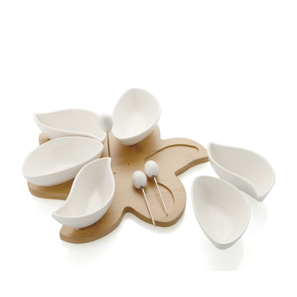 Tranches szervírozó tálka, 23,5 x 26 cm - Brandani-image-1