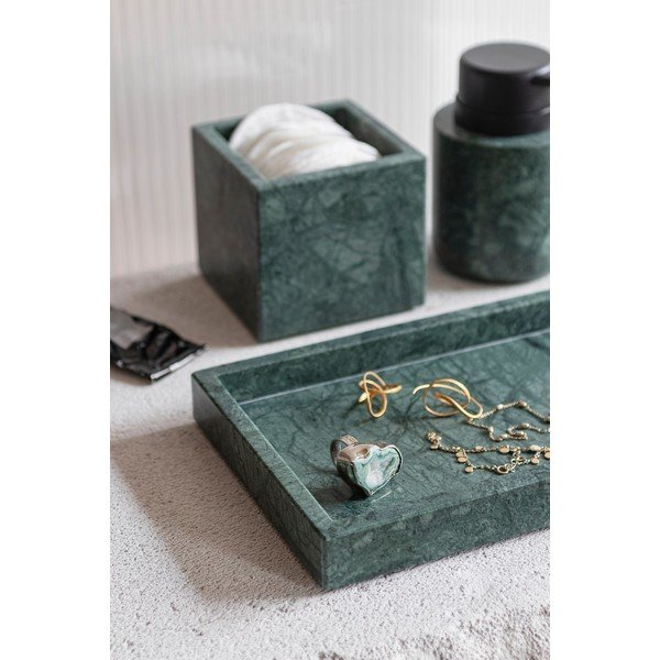 Márvány dekoratív tálca 16x31 cm Marble – Mette Ditmer Denmark-image-1