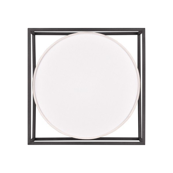 Matt fekete-bézs mennyezeti lámpa 30x30 cm Ross – Trio-image-2