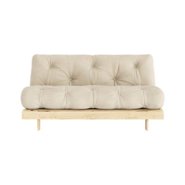 Bézs kinyitható kanapé 160 cm Roots - Karup Design-image-3