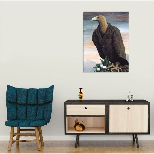 Vászon fali kép Rene Magritte Nest másolat, 30 x 40 cm-image-1