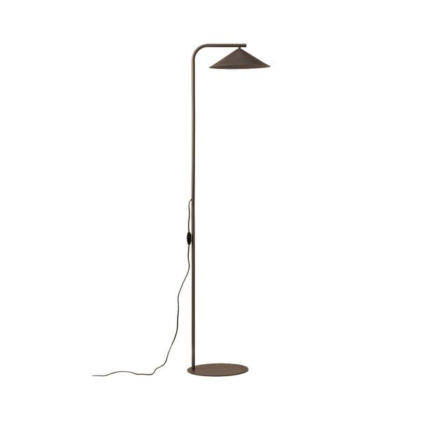 Barna fém állólámpa (magasság 160 cm) Nocte – Micadoni 