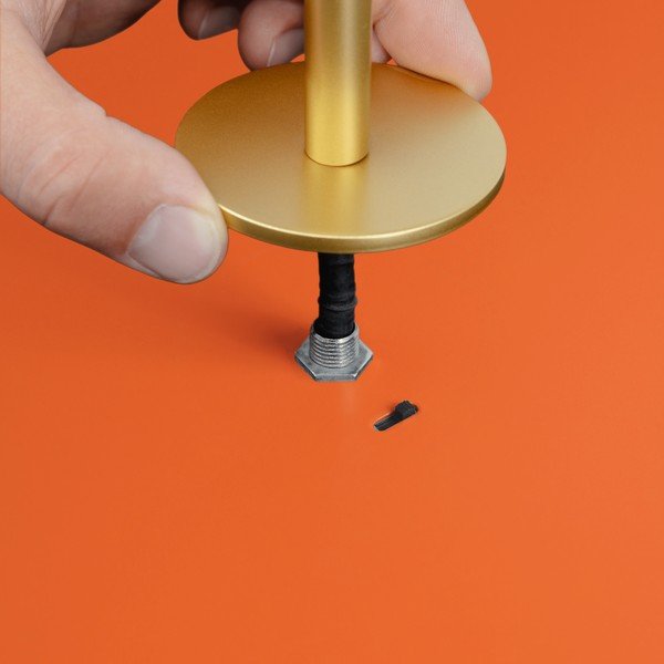 Narancssárga fém LED dimmelhető függőlámpa fém búrával ø 31 cm Asteria Plus – UMAGE-image-4