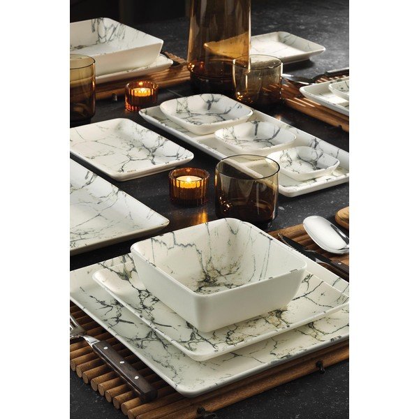 Marble 24 db-os porcelán étkészlet - Kütahya Porselen-image-1