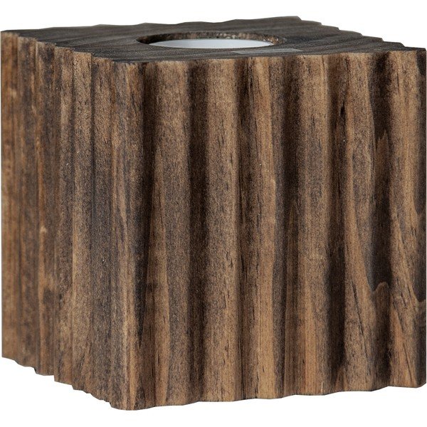 Barna lámpa állvány 10 cm Box – Star Trading