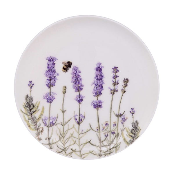 I Love Lavender csontporcelán desszertes tányért, ⌀ 15 cm - Ashdene