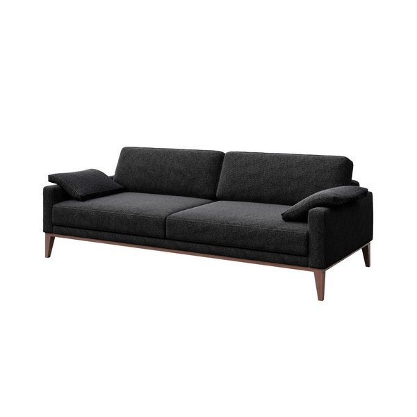 Musso antracitszürke kanapé, 211 cm - MESONICA-image-2