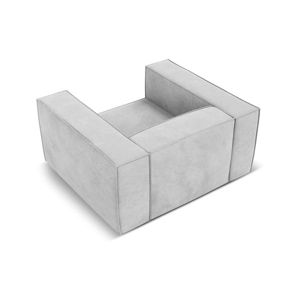 Világosszürke fotel Madame – Windsor & Co Sofas-image-4