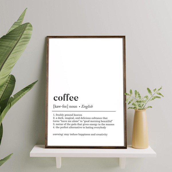 Kép 50x70 cm Coffee – Wallity-image-2