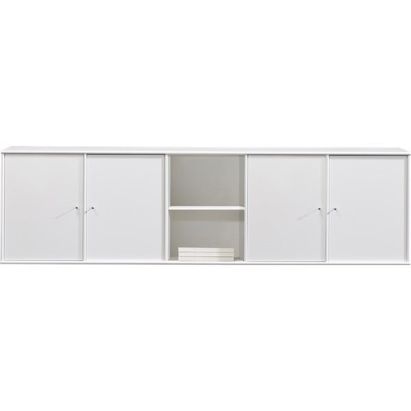 Fehér alacsony komód 220x61 cm Mistral - Hammel Furniture