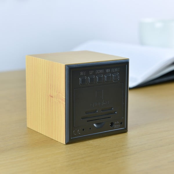 Digitális ébresztőóra Cube Click – Gingko-image-3