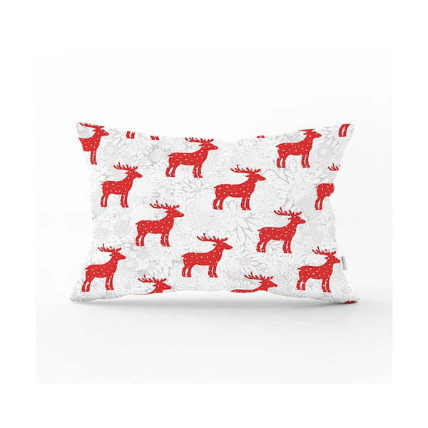Santas Reindeer karácsonyi párnahuzat, 35 x 55 cm - Minimalist Cushion Covers