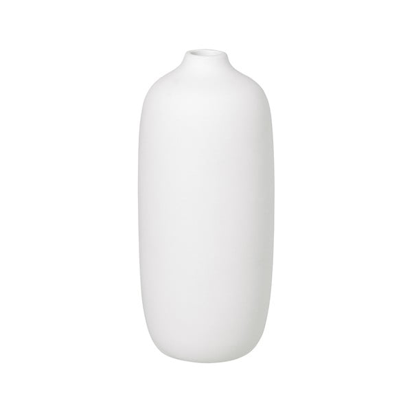 Ceola fehér kerámia váza, magasság 18 cm - Blomus