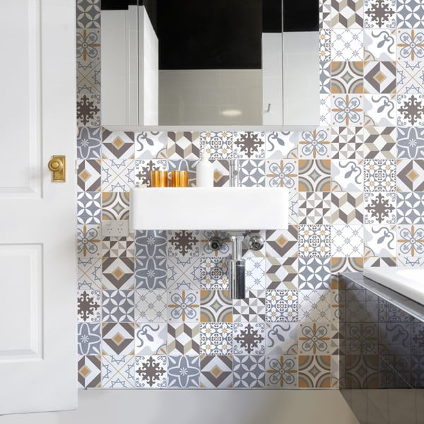 Cement Tiles Liliania 60 db falmatrica, 10 x 10 cm - Ambiance-image-3