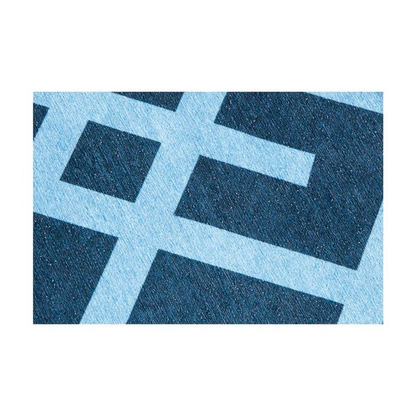 Labyrinth Blue fokozottan ellenálló konyhai szőnyeg, 60 x 220 cm - Floorita-image-3