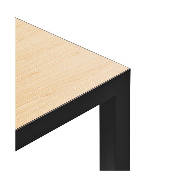 Étkezőasztal tölgyfa asztallappal 75x180 cm Alma – Teulat-image-4