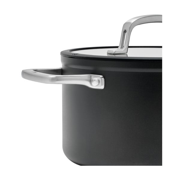 Indukciós tűzhelyhez alkalmas edény fedővel-kerámia felülettel 5,5 l Meda 3.0 – FABINI-image-2