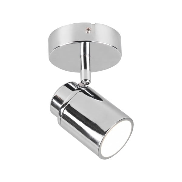 Fényes ezüstszínű fém spotlámpa 10x9 cm Angelo – Trio-image-4