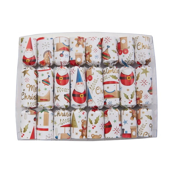 Karácsonyi cracker szett 8 db-os Toy Town – Robin Reed