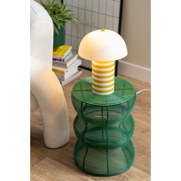 Fém kerek tárolóasztal ø 30 cm Cuerda Onda – Leitmotiv-image-1